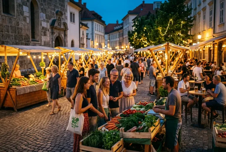 Večerne tržnice prebujajo poletna jedra slovenskih krajev