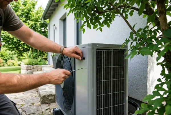 Zaščita toplotne črpalke pred poletno pripeko