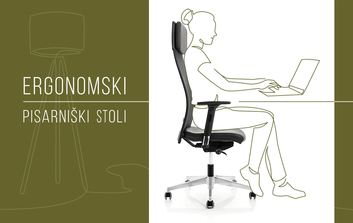 Ergonomski pisarniski stoli