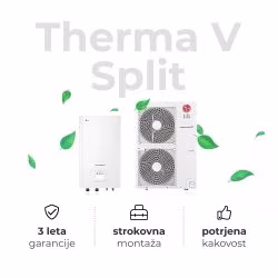 LG Therma V Split – Toplotna črpalka