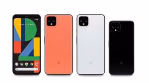 La linea Pixel 4 di Google. Credits: techccrunch.com