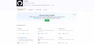 Alcuni dei repository ai quali si può collaborare su GitHub
