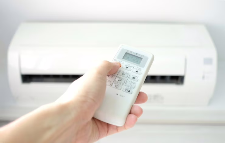 Illustrazione di un climatizzatore (DepositPhotos FOTO) -- www.systemscue.it