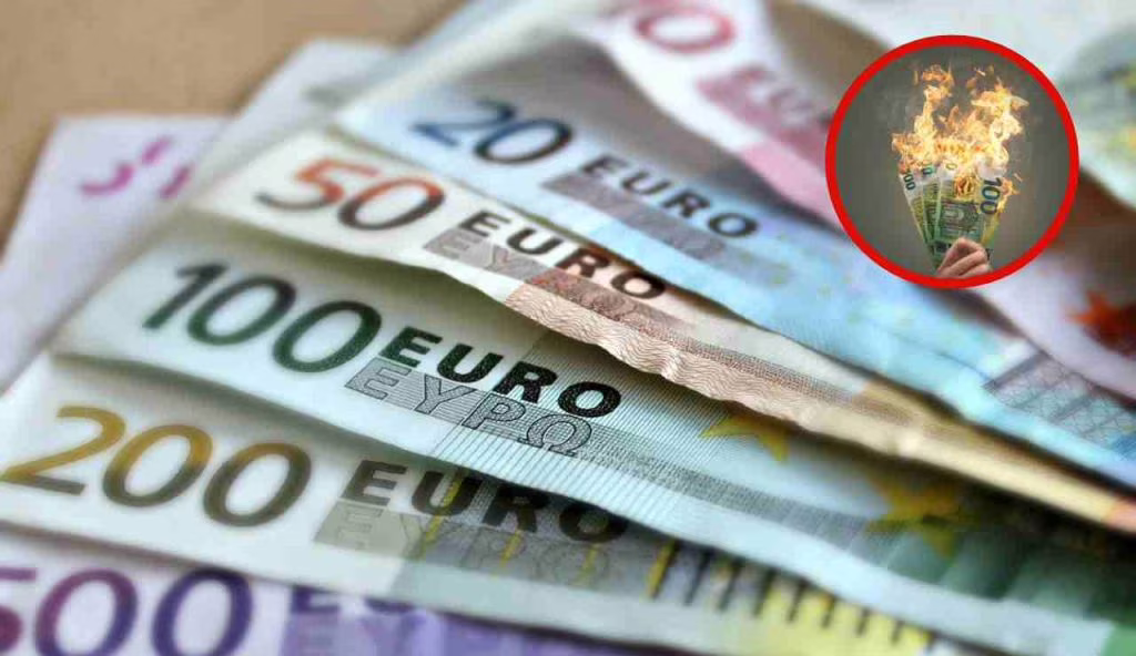 Euro soldi contante