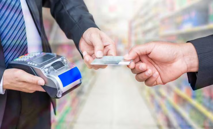Carta pagamento POS