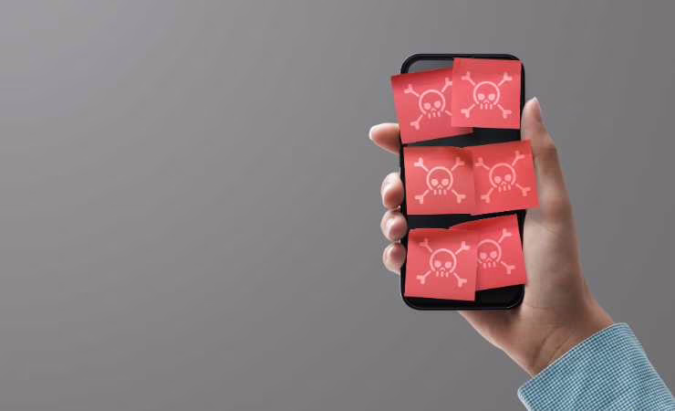 Virus su smartphone