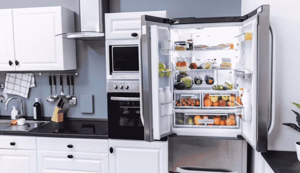 Frigo aperto