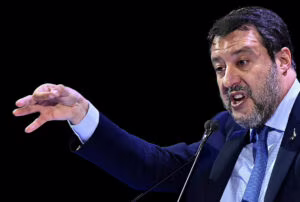 Il leader della Lega, Matteo Salvini