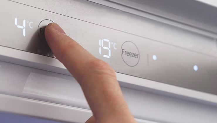 interno frigorifero temperatura