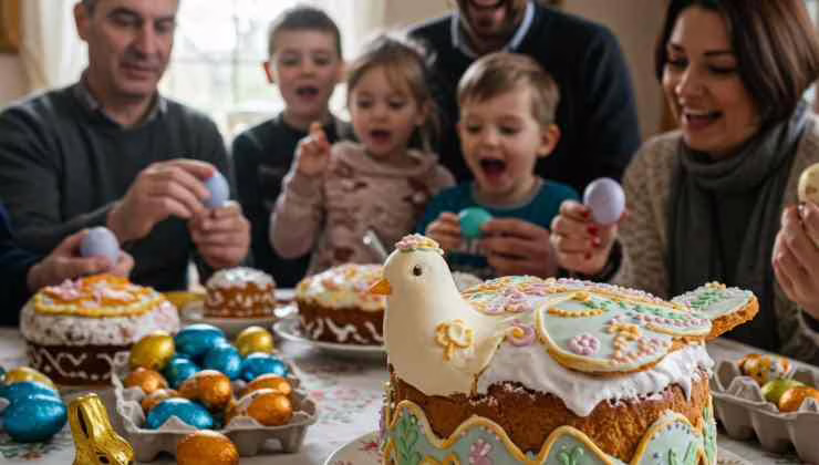 Pasqua in famiglia - foto (C) teleone.it