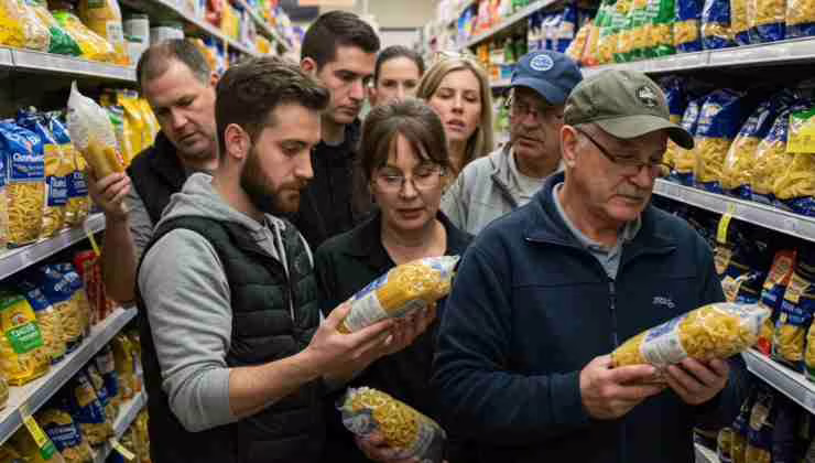 Pasta al supermercato - foto (C) teleone.it