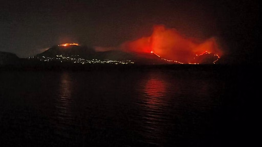 incendio zingaro san vito trapani