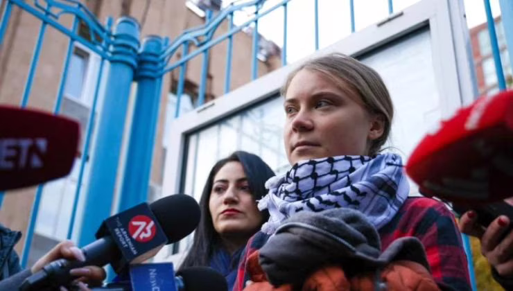 Greta Thunberg (foto italpress) - teleone.it
