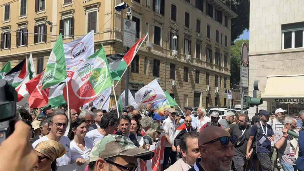 gaza manifestazione