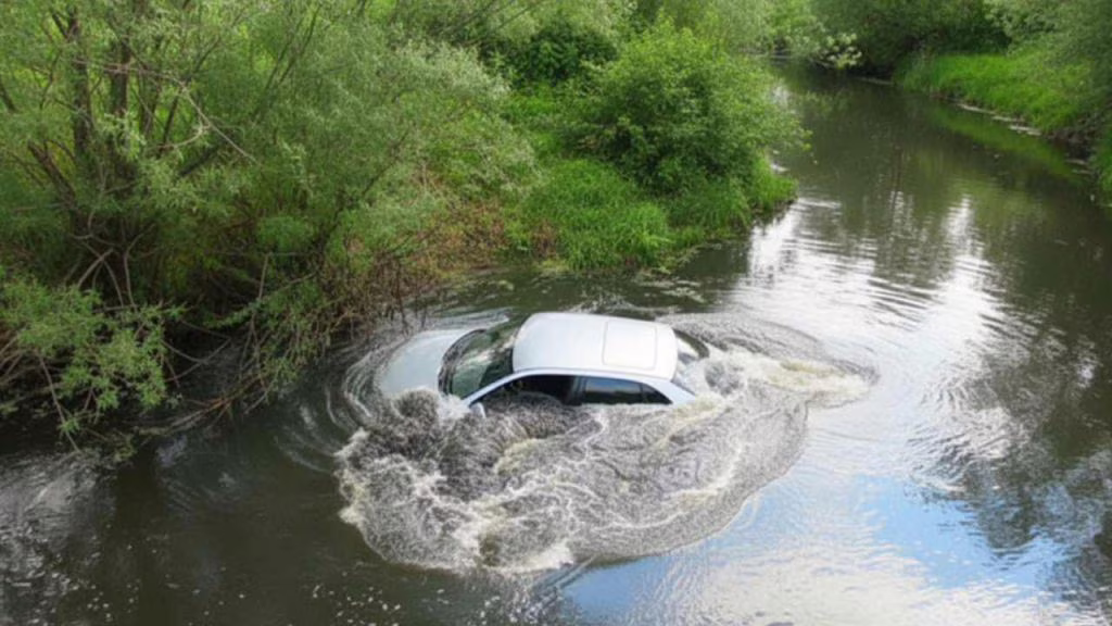 incidente malesia auto acqua