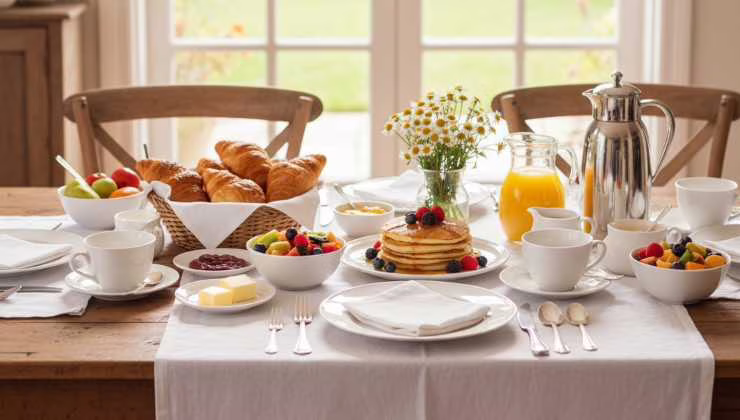 tavola per colazione - foto (C) Teleone.it