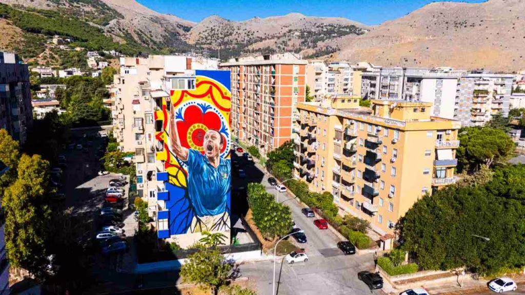 toto schillaci murale set 25