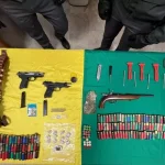 Catania, Guardia di finanza sequestra armi e munizioni nascoste in casolare