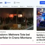 Esplosione nel bar di una stazione sciistica durante festa di Capodanno: “40 morti e decine di feriti”