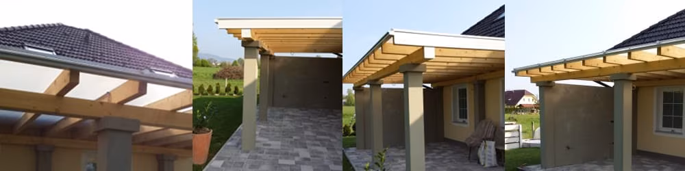 pergola sibirski macesen lesni lepljenci