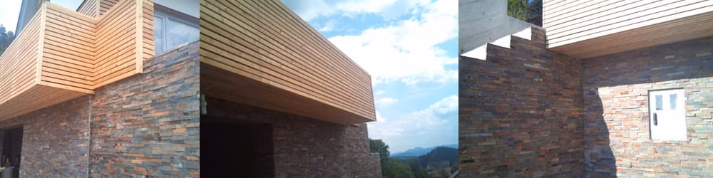 lesena obloga balkona