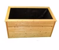 Visoka greda iz sibirskega macesna dim. 3000x1000x880mm