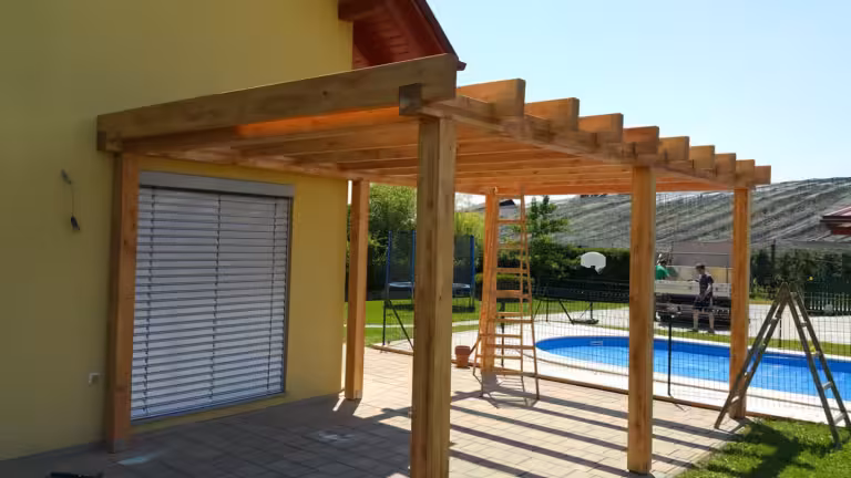 pergola brez rok oljena