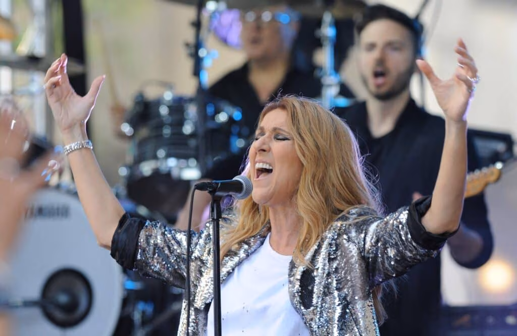 sindrome della persona rigida Celine Dion