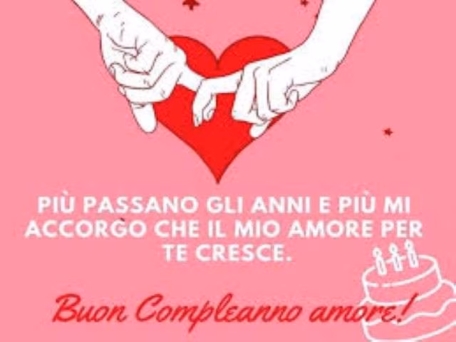 immagini di buon compleanno per il mio amore