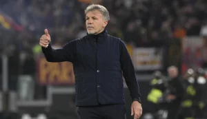 Baroni durante una partita