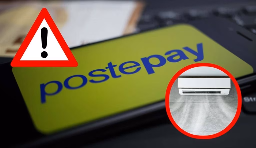 Ordina il CONDIZIONATORE online, lo paga e il venditore scappa: vietato fare questi pagamenti sulle Postepay