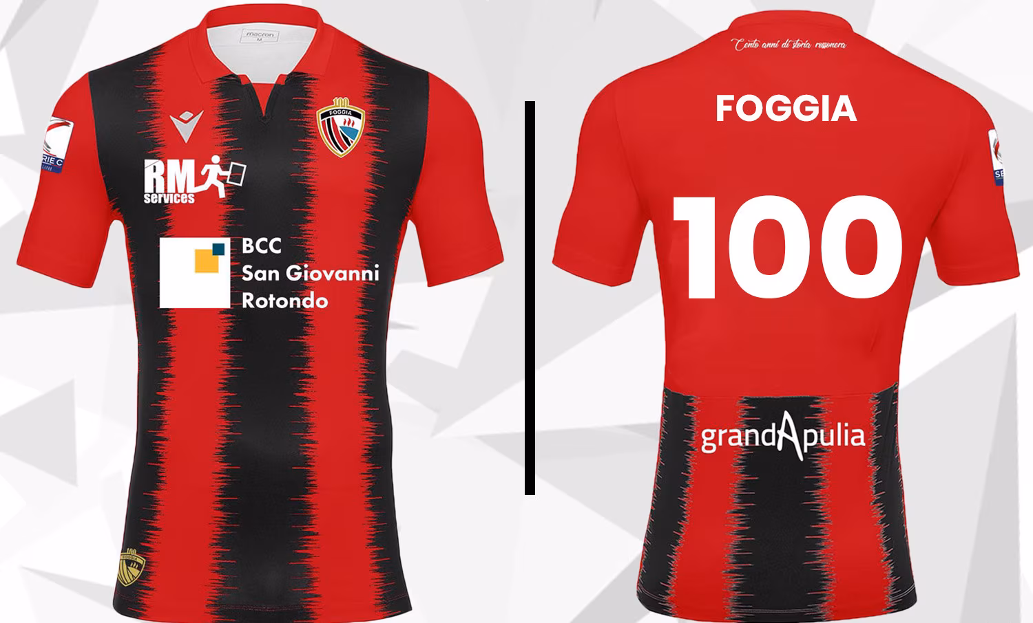 Nuova maglia Calcio Foggia 1920