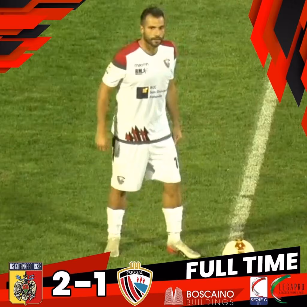 Catanzaro-Foggia 2-1