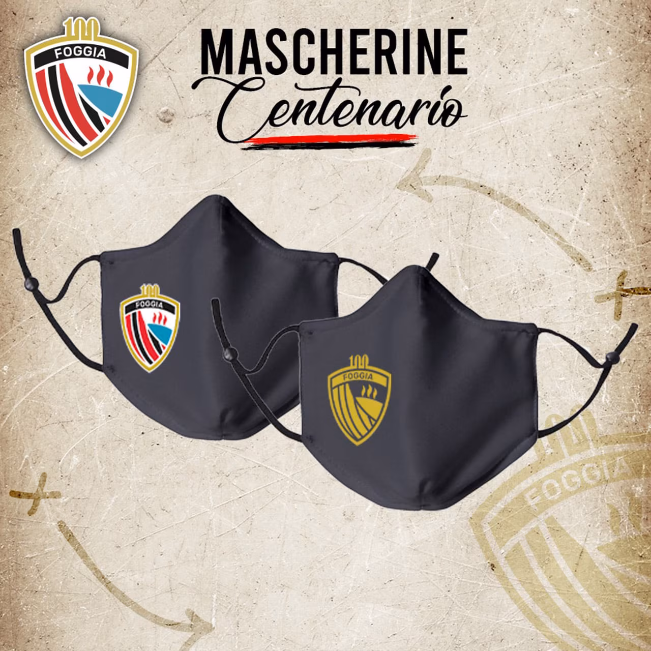 mascherine del Foggia