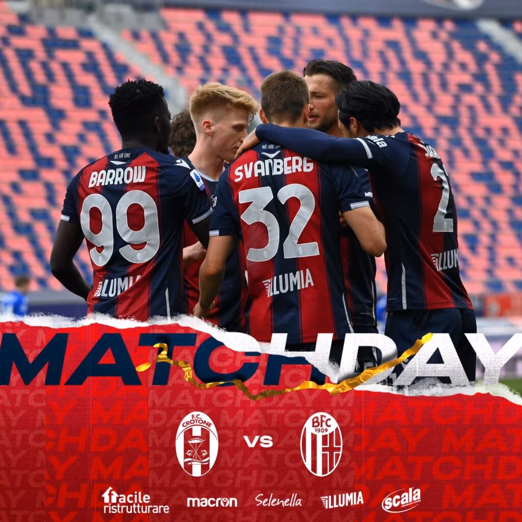 Crotone-Bologna 2-3, clamorosa rimonta degli emiliani