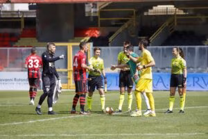 Uno scatto di Foggia-Monopoli 1-0
