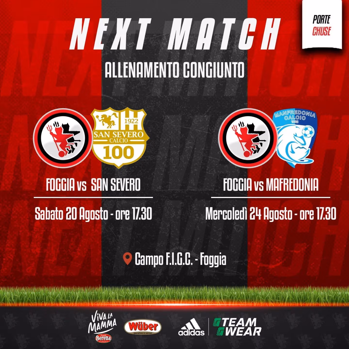 Test precampionato Foggia