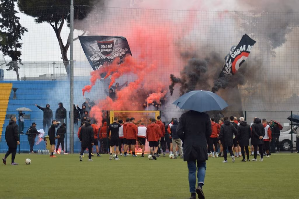 Tifosi Foggia derby Cerignola