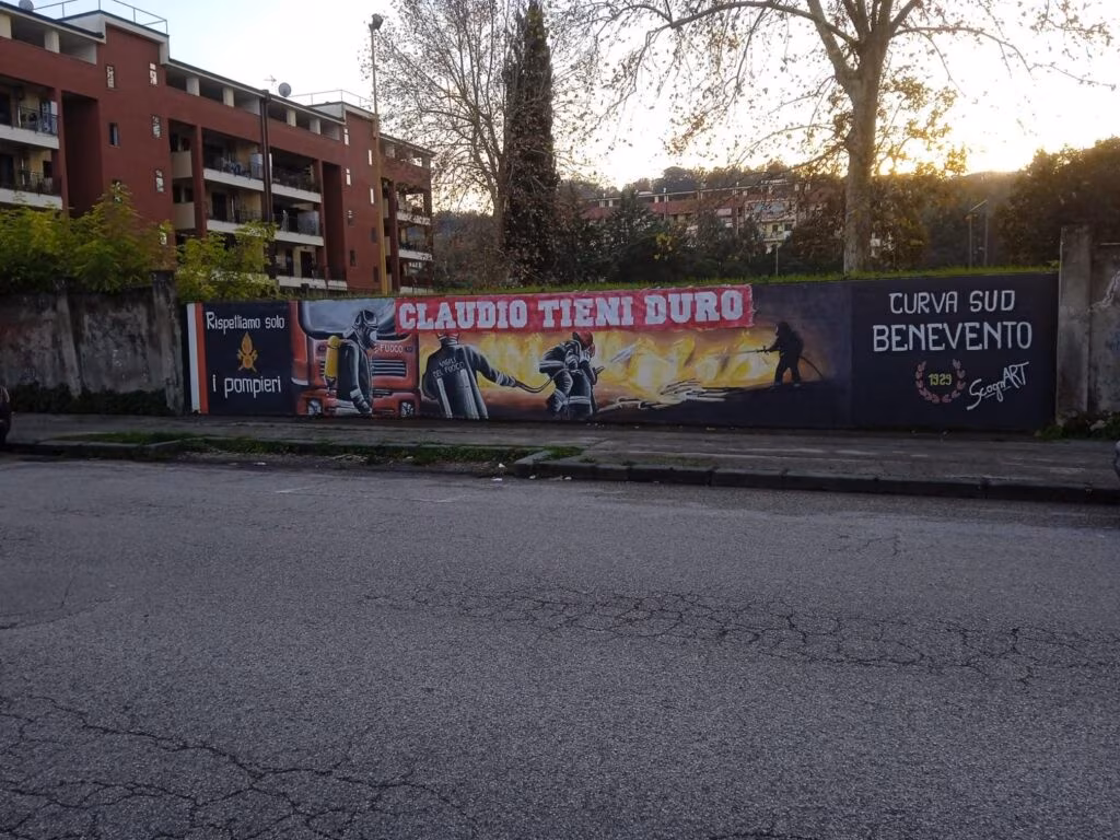 Curva Sud Benevento Claudio D'Ascanio