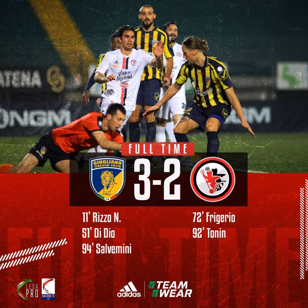 Giugliano-Foggia 3-2