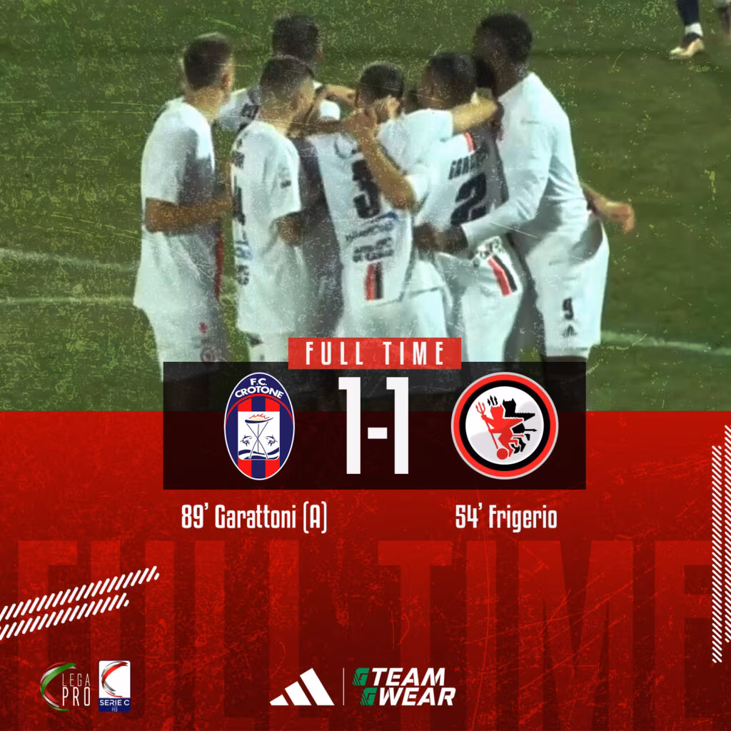 Crotone-Foggia 1-1
