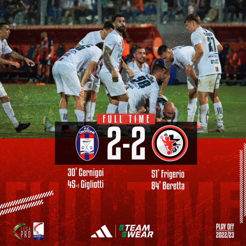 Crotone-Foggia 2-2