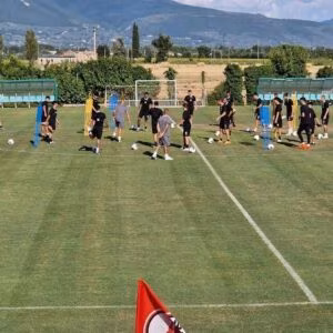 Foggia ritiro Assisi Bastia Umbra