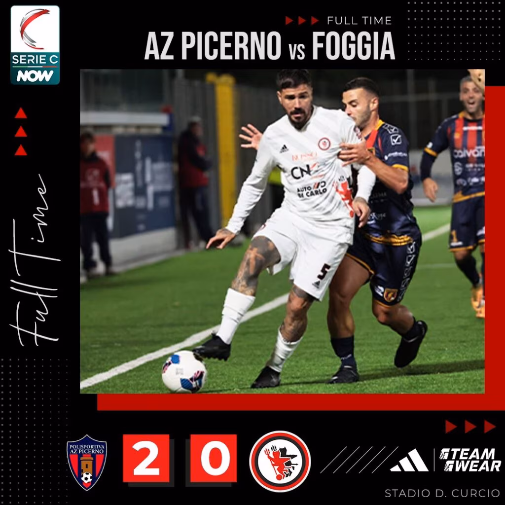 Picerno-Foggia 2-0