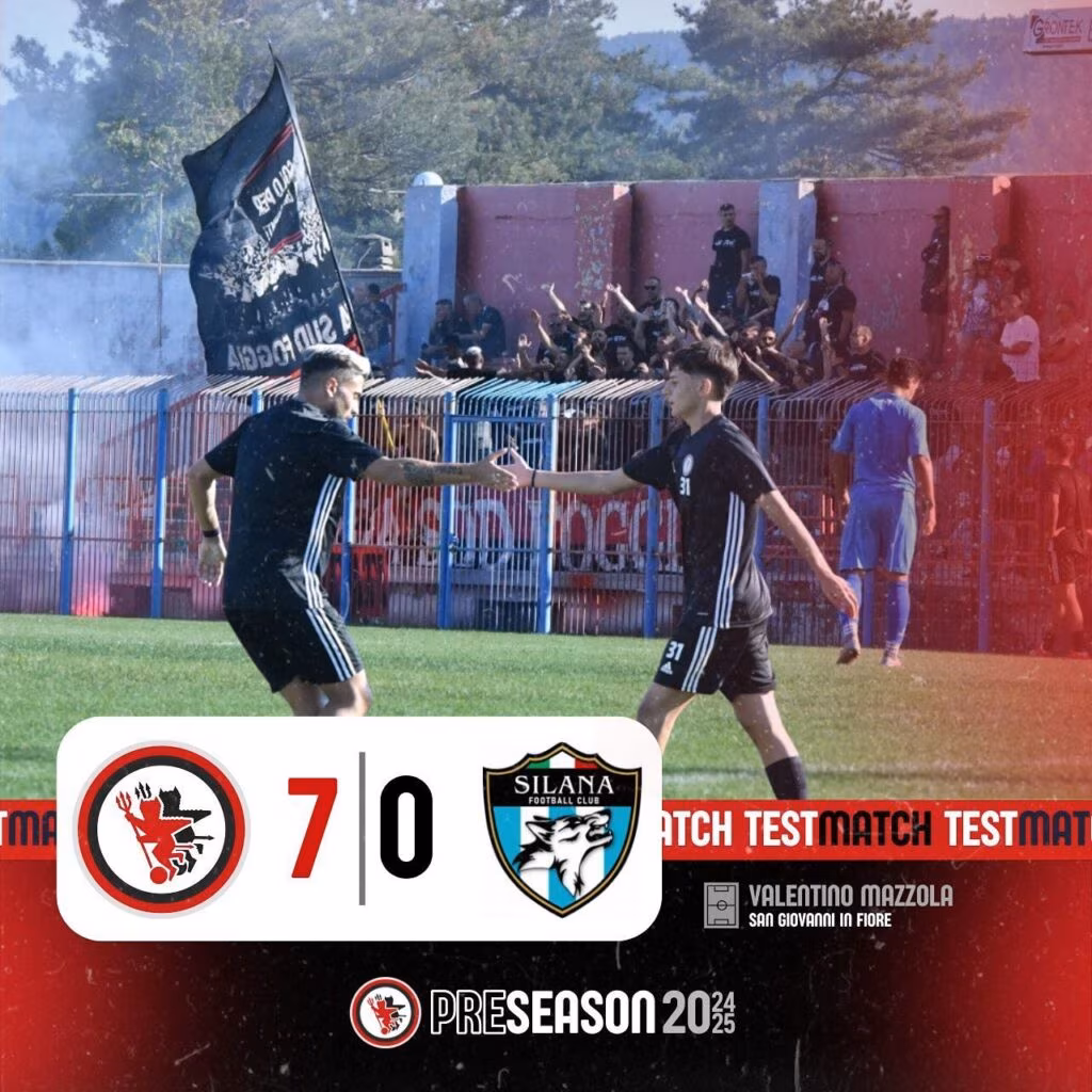 Foggia-Silana 7-0