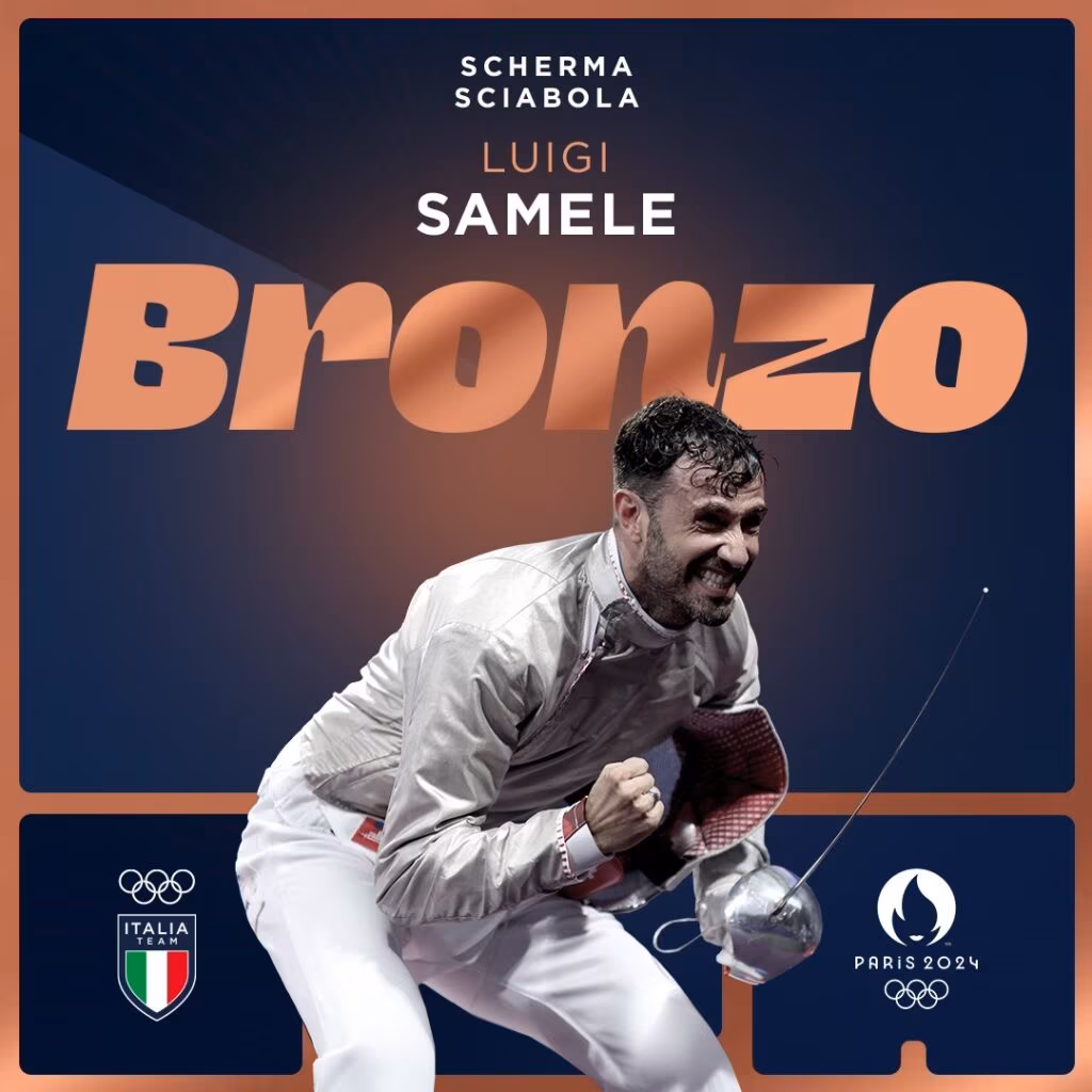 Samele bronzo Parigi 2024