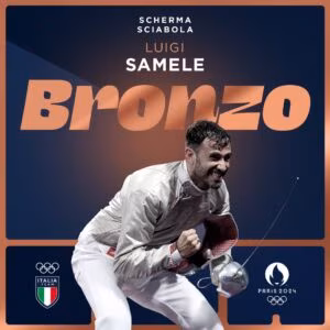 Samele bronzo Parigi 2024