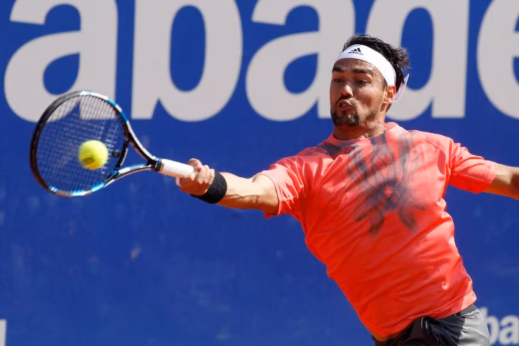 Fabio Fognini in azione (Depositphotos FOTO) - lagoleada.it