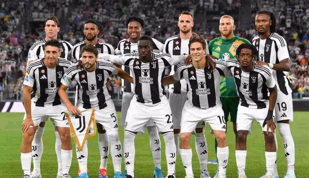 Foto di squadra della Juventus 24-25
