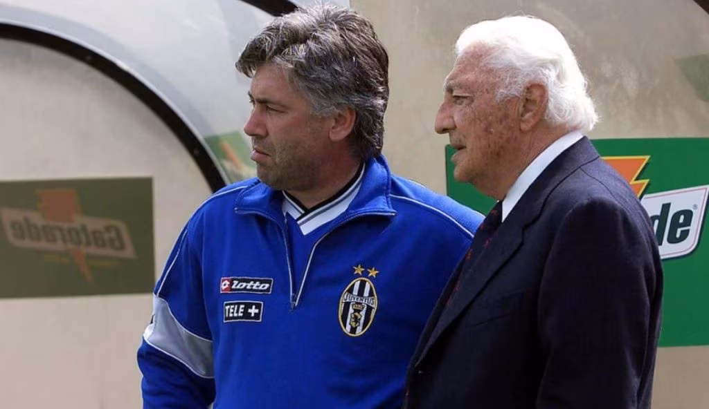 Ancelotti e Agnelli